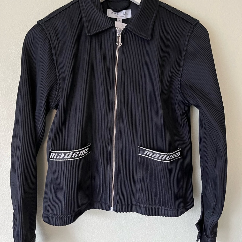 MadeMe Lenticular Zip-Front Work Jacket - Picture 7 of 10